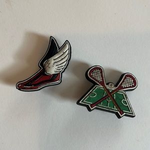 A running and lacrosse Jibit for crocs